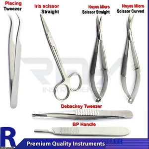 Dental Veterinary Orthopedic Microsurgery Instruments Surgical Iris Scissors CE - Picture 1 of 7