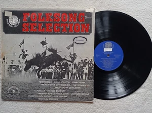 LP 33T VARIOUS "Folksong Selection" LE CHANT DU MONDE FWX-SP-1601 FRANCE ° - Picture 1 of 4