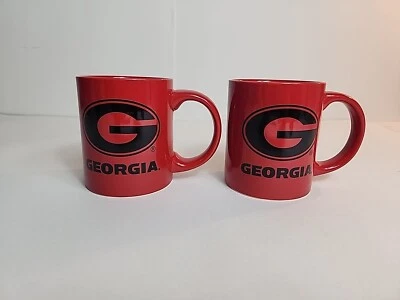 Boelter Brands NCAA Georgia Bulldogs Sculpted Rally Mugs (11-Ounce)set of 2 - Image 1 of 4