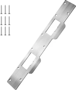 1 Pc Door Strike Plate Reinforcement Plate, Metal Security Strike Plate, Door Ki - Picture 1 of 12