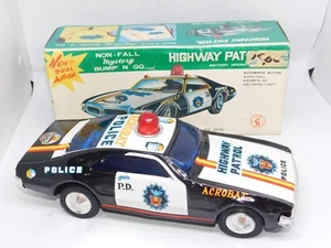 Taiyo Soon Cheng Toys Highway Patrol Bump 'N Go In Original Box. Gran Torino - Picture 1 of 7