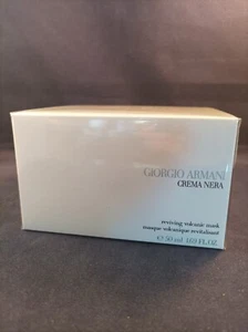 Giorgio Armani Crema Nera - Reviving Volcanic Mask 50ml - Brand New and Sealed - Picture 1 of 6