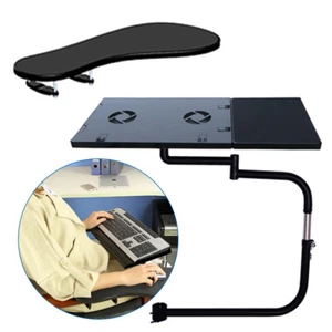 Stuhl-Armlehne Tastatur Mauspad Stuhl-Arm-Klemmstütze Laptop-Halter Halterung - Bild 1 von 23