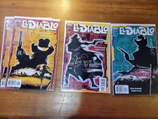 El Diablo Comic Books 2001 Vertigo 1, 1, 2, 3 Brian Azzarello Danijel Zezelj