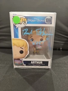 RICHARD REITHERMAN SIGNED DISNEY SWORD IN THE STONE ARTHUR FUNKO POP BECKETT COA - Picture 1 of 5