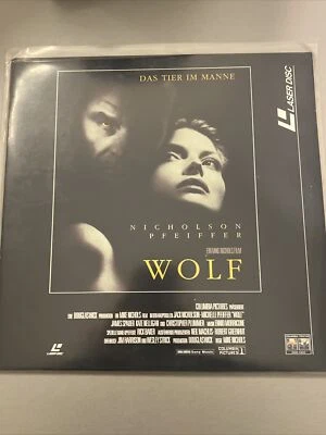 WOLF Das Tier im Manne -- LASERDISC LD Nicholson Pfeiffer WIDESCREEN EDITION - Bild 1 von 3