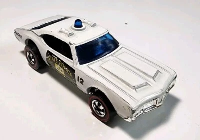 Hot Wheels Redline Blanco '70 Olds 442 State Police Cruiser 1/64 Diecast/Plástico Foto 1 de 4