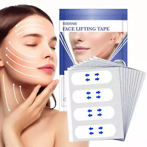 40x Invisible Face Lifter Tape Instant Face Lift Tape Double Chin Wrinkles Thin - Picture 1 of 11