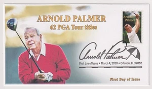 FAMOUS GOLFER ARNOLD PALMER Stamp Colton 5455 FDC C9712 - Picture 1 of 1