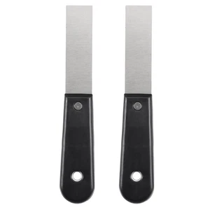 2pcs Putty Scraper 1" Spatula Drywall Repair Spreader Stainless Steel Blade - Picture 1 of 7