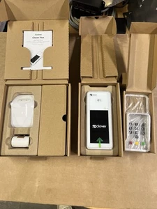 Kit avviamento Clover Flex modello C403 supporto scanner carte di credito macchina POS - Foto 1 di 13