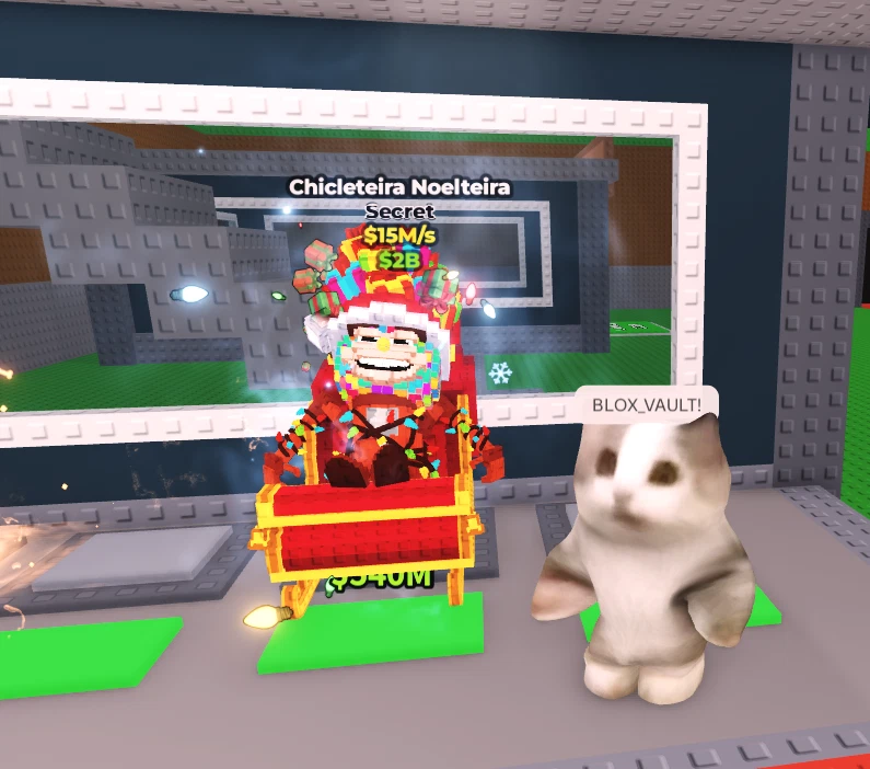 🎄Chicleteira Noeltira!! 15 米/秒 🎁| Steal a Brainrot | 快速交货 — 第 1/1 张图片