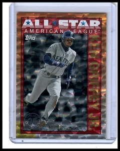 2025 Topps #90AS-34 Ken Griffey Jr.  Gold Crackle Foil #/50 - Picture 1 of 2