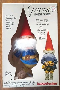 FOREST GNOME by Knickerbocker ~ 1976 ~ NRFB NEW, still strapped in! - Picture 1 of 2
