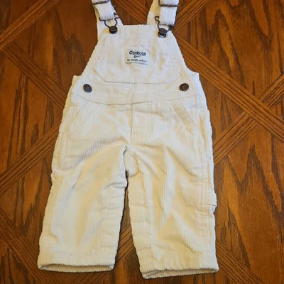 Mono OshKosh B'gosh Marfil Pana Forrado Vestbak 3 meses Foto 1 de 4