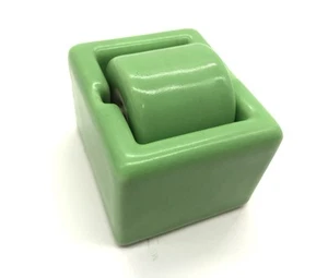 De colección Sengbusch Ideal Junior Sello Humedeciente Wetter Roller Retro Verde Porcelana - Imagen 1 de 8