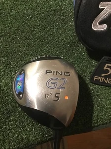 Ping G2 Orange Dot 17* 5 Wood Soft Regular (Seniors) TFC 100 Graphite Shaft - Picture 1 of 11