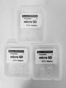 SD2VITA V5.0 PSVSD Micro Memory Pro SD Card TF Adapter For PSV2000 PSV1000 - Picture 1 of 7