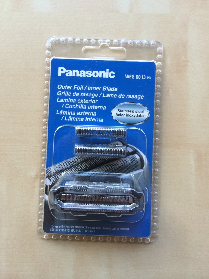 Panasonic WES9013pc(WES9087&WES9068) Replacement Foil&Cutter Set ESLL41/21,LT71 - image 1 of 1
