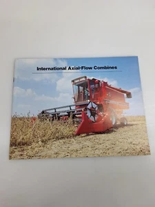Vintage International Axial-Flow Combines Sales Brochure - Picture 1 of 7