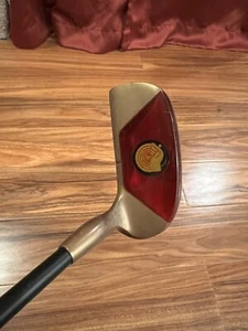 Vintage Matzie Velvet Touch Custom United Way CAL Golf Putter 35" Long RH - Picture 1 of 5