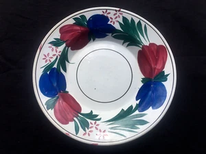 1890s Antique Imperial Russian Porcelain Plate painting flowers - Picture 1 of 12
