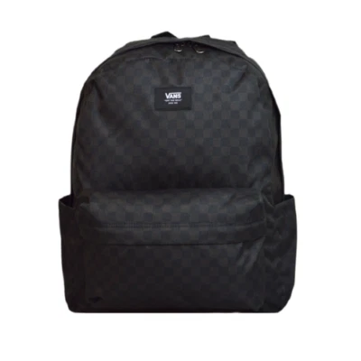 [VN000H4XBA51] Vans Unisex Old Skool Check Black Charcoal Backpack *NEW* - Image 1 of 4