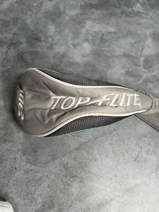 Top Flite Aero Head Cover 3W Dark & Light Gray With Lime Trim Schlägerabdeckung - Bild 1 von 4