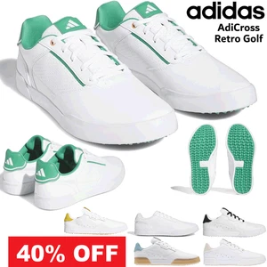 ADIDAS GOLF SHOES ADICROSS RETRO GOLF SHOES NEW MENS WATER RESISTANT ADIDAS GOLF