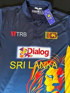 2022 TryBorn Sri Lanka Cricket Jersey T Shirt Dialog NEW WITH TAG 2XL - Picture 1 of 14