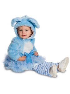 NEW RUBIES INFANT BABY BLUE BEAR 12-18 MONTHS COSTUME HALLOWEEN DRESS 3 PIECE SE