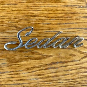 1969 1970 Ford Country Sedan Emblem Badge Script Ornament - Picture 1 of 2