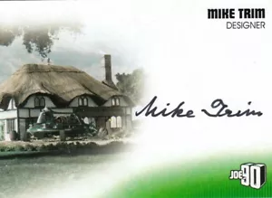 GERRY ANDERSON COLLECTION 2017 - JOE 90 - MT1 AJUSTE DE MICRÓFONO (DISEÑADOR) AUTÓGRAFO - Imagen 1 de 1