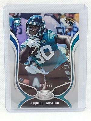 Ryquell Armstead 2019 Certified Football SILVER RC (/299) Jacksonville Jaguars - Image 1 of 2