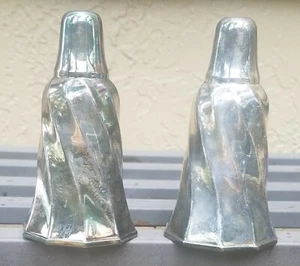 Vintage Kirk Stieff Versilbert Salz Pfefferstreuer Set. Italien - Bild 1 von 3