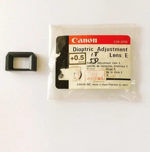 Canon +0.5 Dioptric Adjustment Eyepiece Lens E for EOS 5D MARKⅡ,Kiss,Rebel,1D,6D - Picture 1 of 9