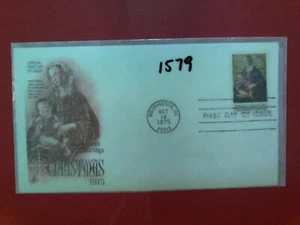 U. S. Stamp FDC # 1579 - Christmas 1975  -ArtCraft cachet- comb. shipping - Picture 1 of 1