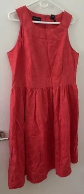 Dana Buchman Cotton Summer Dress, Size 14, NWT - Image 1 of 4