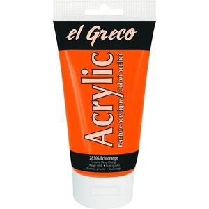 Kreul El Greco 28505 - Acrylfarbe, 150 ml, echtorange auf Wasserbasis NEU - Bild 1 von 6
