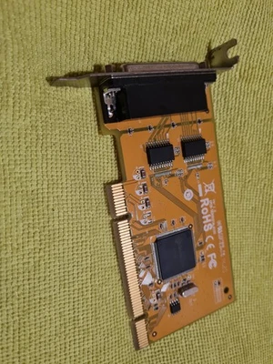 Sunix RS-232 SER5037AL 2-Port PCI Low Profile Serial Adapter Grade B Tested EU - Image 1 of 4