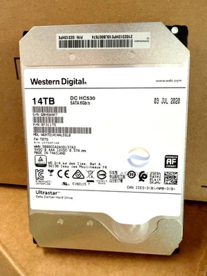 WD WUH721414ALE6L0 14TB SATA Ultrastar DC HC530 3.5" 6Gb/s Enterprise Hard Drive - Image 1 of 4