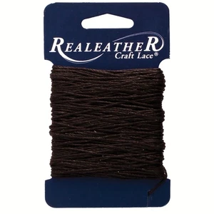 Realeather Crafts BTH25-02 Waxed Thread 25yd-Brown (3Pk) - Picture 1 of 1