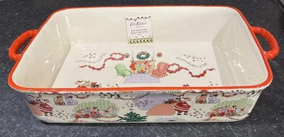 Cath Kidston Christmas Rectangular Roasting Dish 35 Cm - new - Image 1 of 4