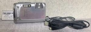 Olympus Tough TG-615 Silver 14.0MP Waterproof Digital Camera From Japan Used - Picture 1 of 12