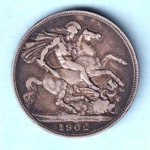 Great Britain. 1902 Edward VII - Crown.. VF - Picture 1 of 2