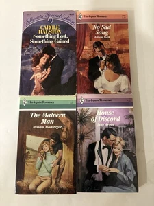 Vintage Harlequin Romance Lot (4) 1980s First Editions - Silhouette Special - Picture 1 of 10