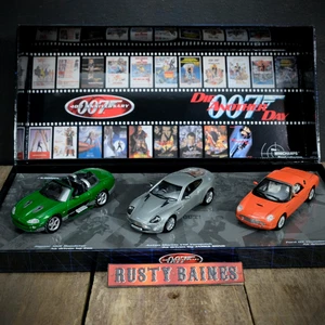 Minichamps James Bond Die Another Day 40th Anniversary Set, Ford, Aston, Jaguar - Picture 1 of 8