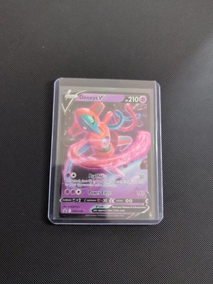 Deoxys V SWSH266 SWSH: Sword & Shield Black Star Promo Card Holo Mint - Image 1 of 2