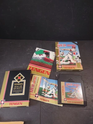 R.B.I. Baseball: Tengen Nintendo NES, 1988 CIB Boxed  - Image 1 of 4