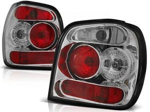 fanali posteriori per VW POLO 6N2 1999 2000 2001 hatchback cromati - Picture 1 of 1